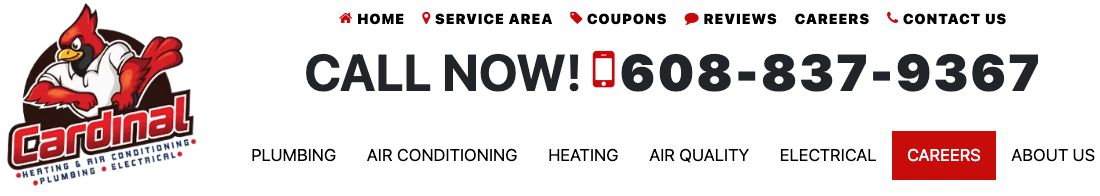 Cardinal Heating & Air Conditioning Inc